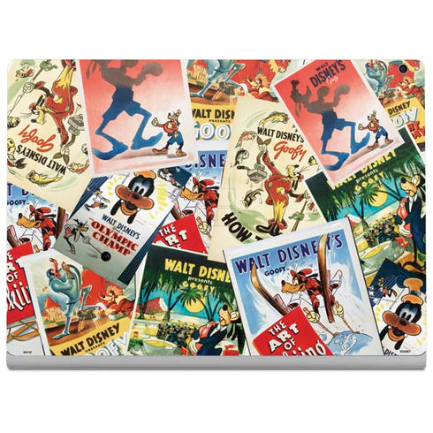 Disney Friends Retro Goofy Stamps Art Surface Book 2 15in Skin